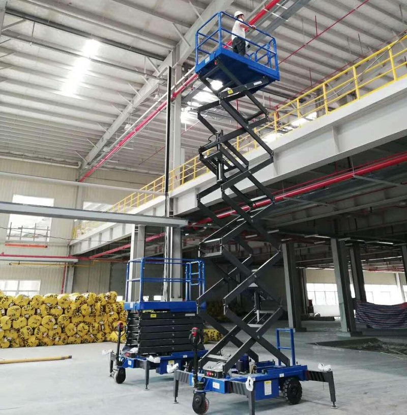 巴彦淖尔助力行走剪叉式高空作业平台